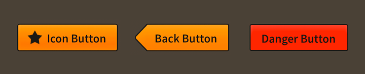 Screenshot of a Feathers Button component